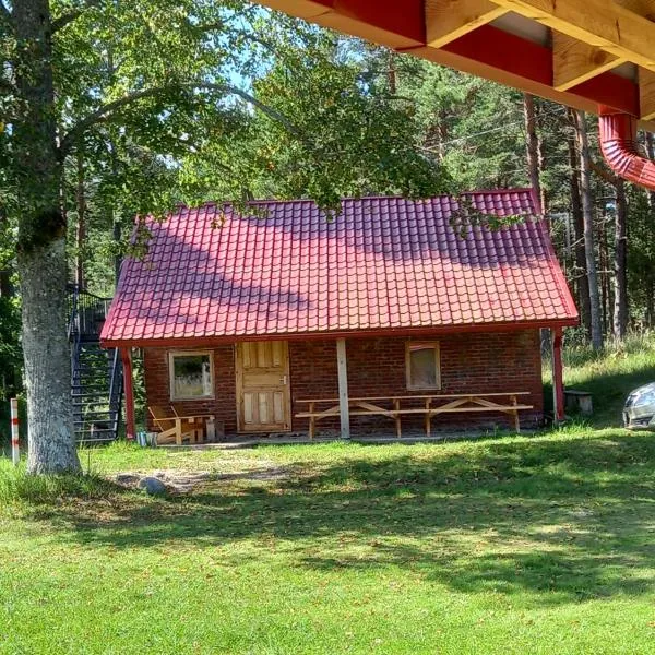 Mazirbe Red House, hotel v mestu Dūmele