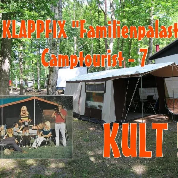 DDR Klappfix "FAMILIENPALAST" direkt am Strand, hotel v destinaci Dranske