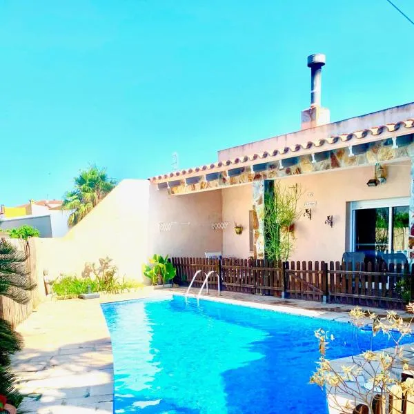 Can Pantoni piscina privada, hotel v destinaci Deltebre