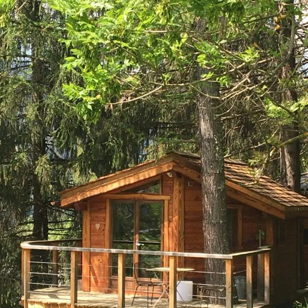 la Cabane dans les Arbres, hotel en Bellevaux