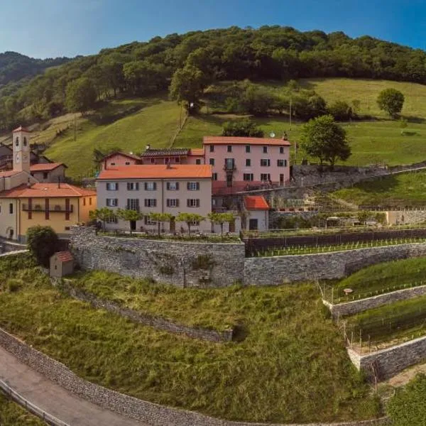 "La Casa dei Gelsi" - Panorama Lodge MONTE GENEROSO, hotel in Scudellate