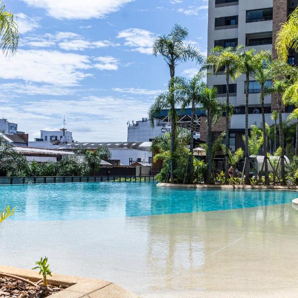 Moderno, Próximo ao Metrô, Piscina estilo praia, Churrasqueira - Foto 2