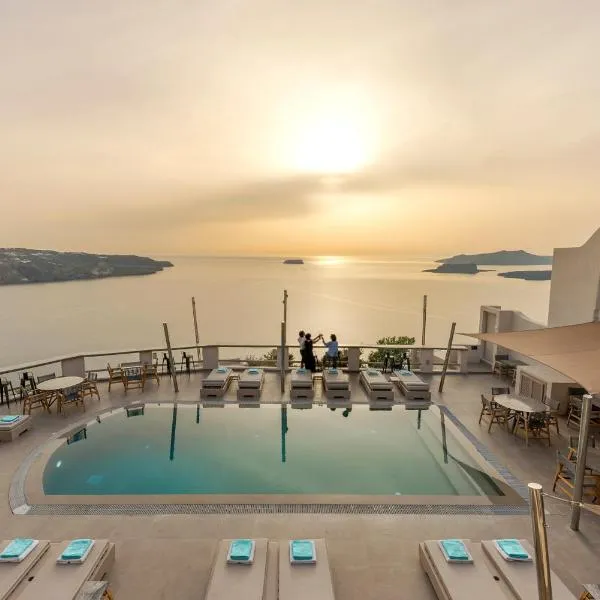 Grand View - Megalochori Santorini: Megalokhori şehrinde bir otel