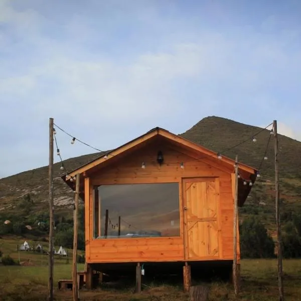 Camping & Cabaña San Francisco - Guatavita, hotel v destinaci Guatavita