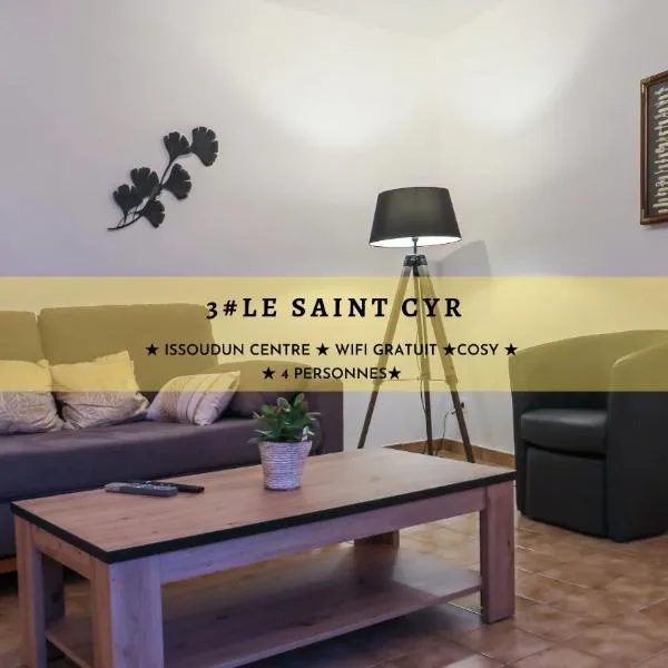 Le Saint-Cyr, Centre-ville, Cosy, Spacieux, hotel em Issoudun