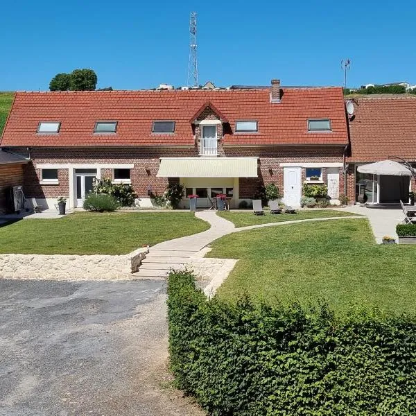 Le Pré Fleuri, hotel v destinaci Curlu