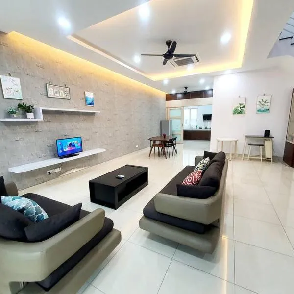 MODERN STYLISH 2STOREY HOUSE 8PAX@ALMA NEAR JUSCO, hotel en Bukit Mertajam
