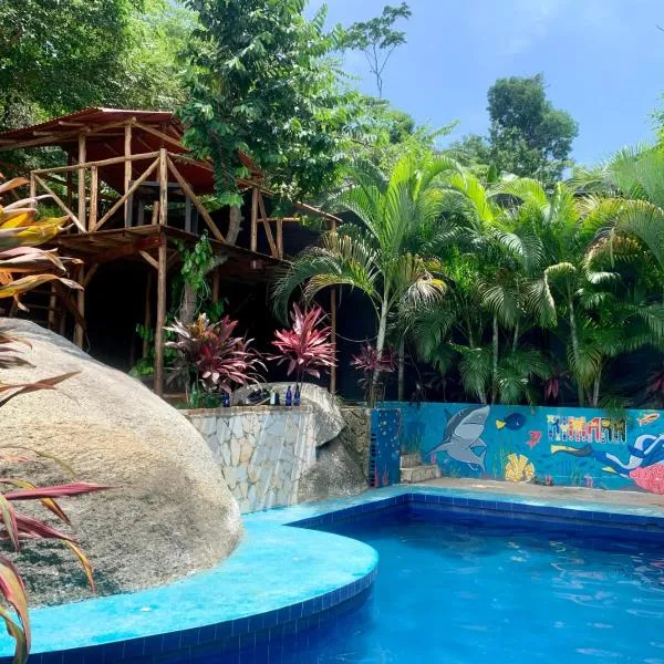 Kimara Tayrona Hostel, hotel v destinaci El Zaino
