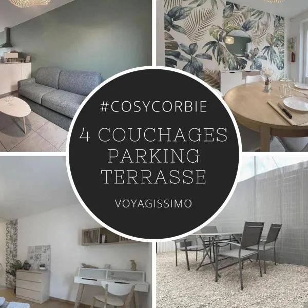 #CosyCorbie Maison à Corbie à 11 minute du centre Amiens, hotel a Corbie