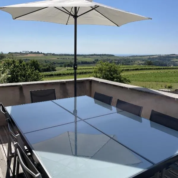 Le panorama des Hautes-Côtes, hotel a Fussey