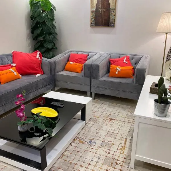 صالة وغرفتين نوم دخـول ذاتي, hotel v destinaci Al Kharj