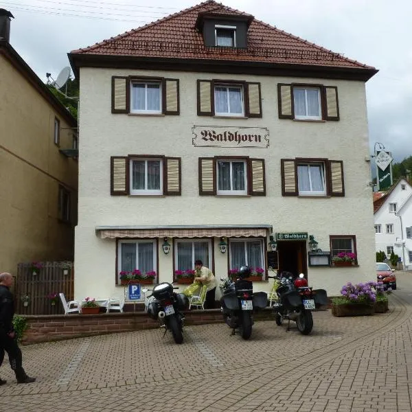 Gasthaus Waldhorn、バート・タイナッハ・ツァヴェルシュタインのホテル