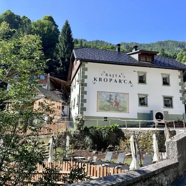 Bajta Kroparica, hotel en Podlonk