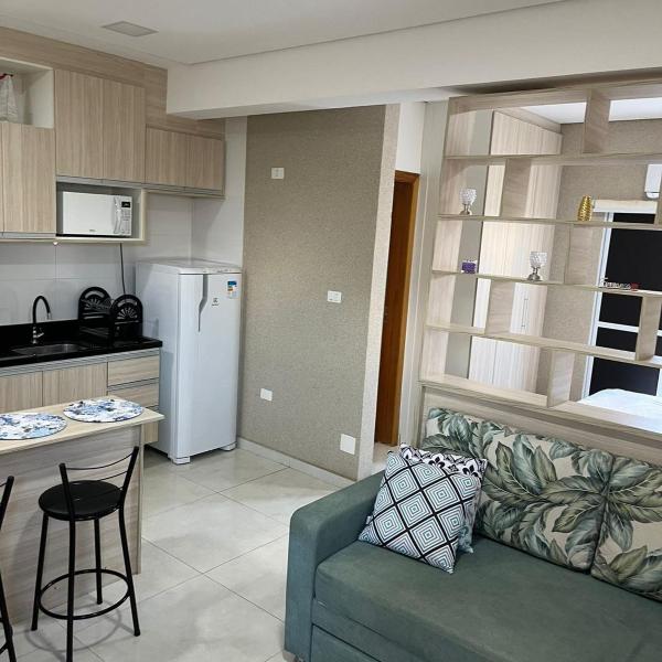 Flat Novo em Olímpia com Churrasqueira e Varanda privativa - Foto 5