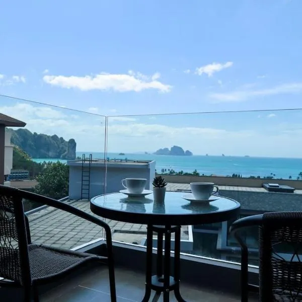 A401-Silk Condo Aonang, Sea view - 5 mins to beach, hotel in Krabi