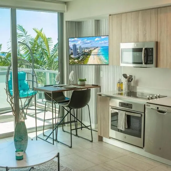 Luxury Oceanview Studio at Miami Design District, hotel in Miami