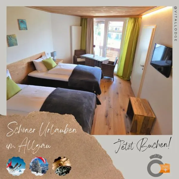 Vital Lodge Allgäu mit Oberstaufen PLUS, Hotel in Oberstaufen