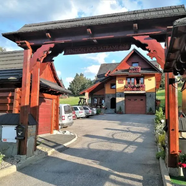 Penzion pod Tatrami, hotel ve Ždiaru