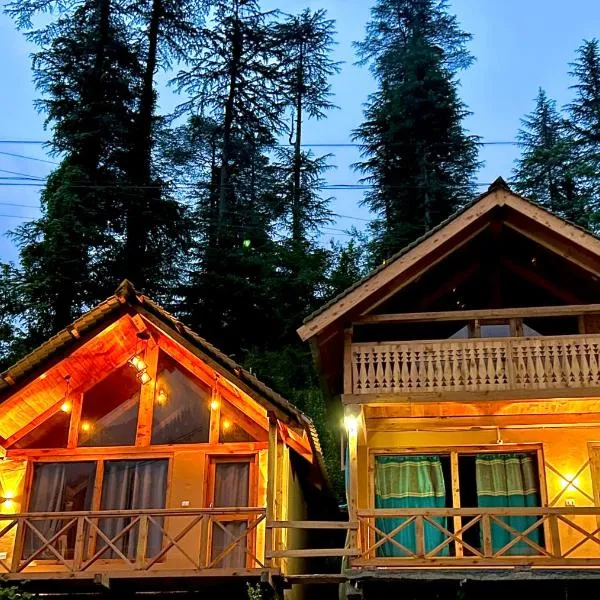 The forest cabin Jibhi, hotel a Gushaini