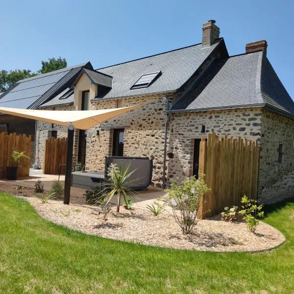 La Douce Halte - Gîtes avec Spa ou Sauna, hotel in Saint-Ouen-des-Toits