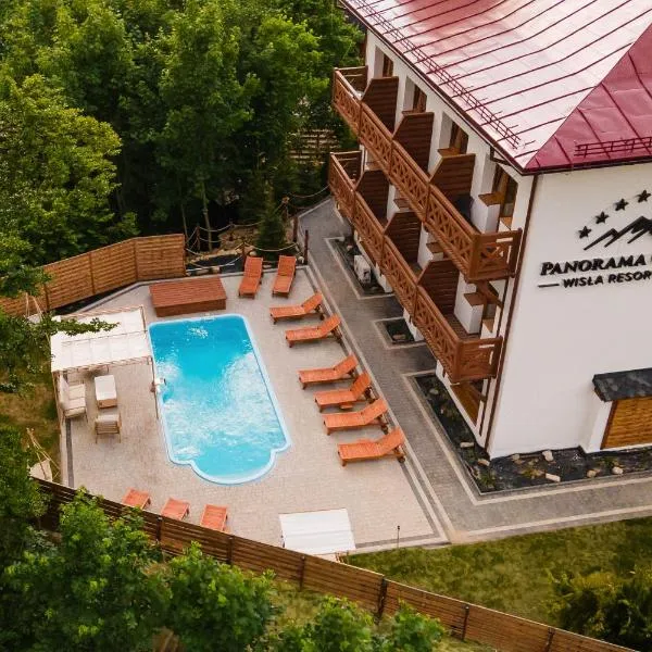 Panorama Górska Wisła Resort & SPA、ヴィスワのホテル