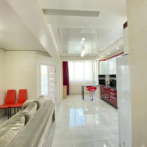 Cozy Two Bedroom Large Apartment, hotel in Mileştii Mici