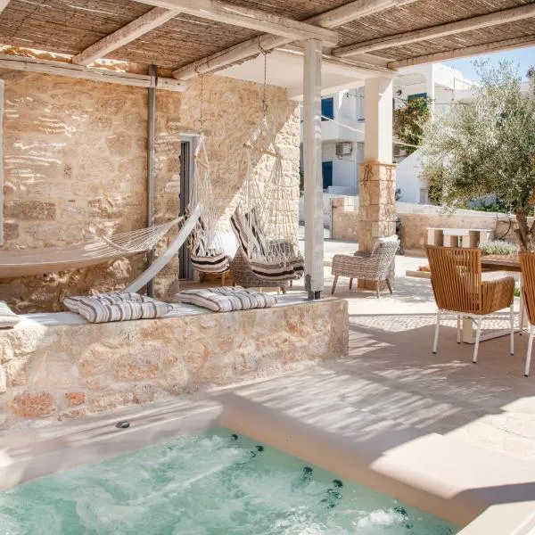 TERRA E SOLE spa suite Aegina, hotel a Souvala