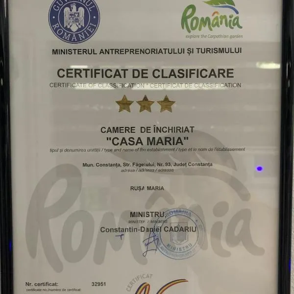 Casa Maria, khách sạn ở Constanţa