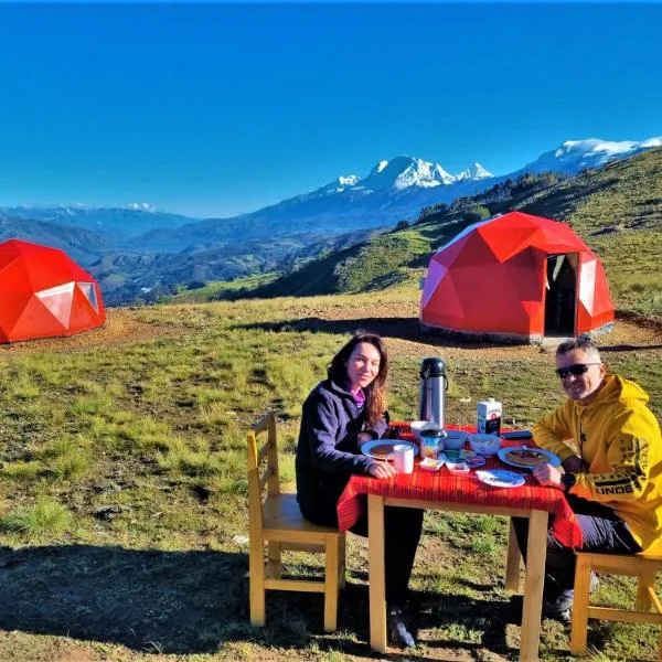 Andes Domos、ワラスのホテル