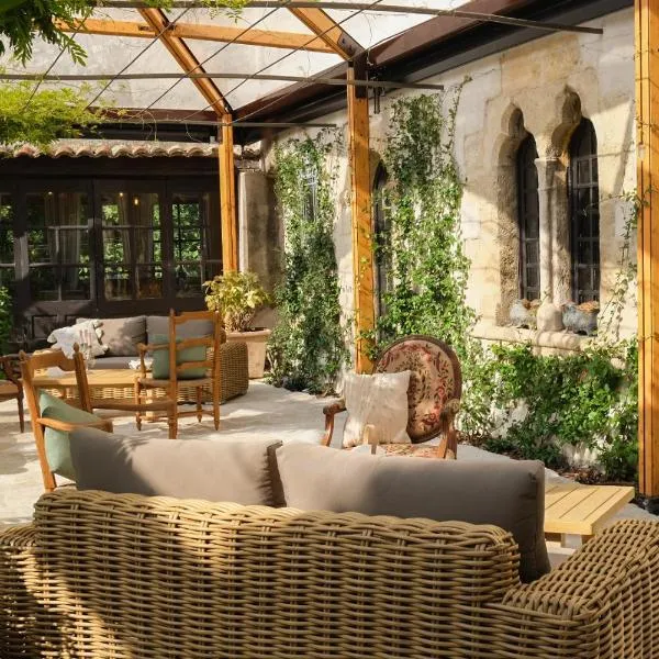 L'Abbaye Hôtel、ラ・コル・シュル・ルーのホテル