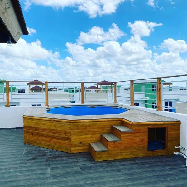 3bed Apartment con Terraza y Picsina privada, hotel in Santo Domingo