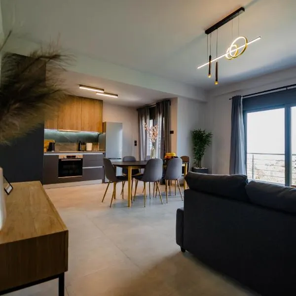 Marimar Panoramic Retreat: Magnificent Space and Breathtaking Gulf View, hotel di Kalamata