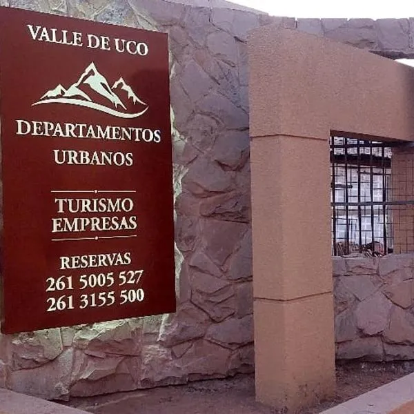 Valle de Uco Departamentos Urbanos - Ruta 40, hotelli kohteessa Tunuyán