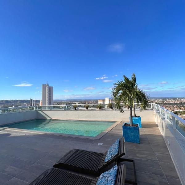 Apartamento confortável, localização extra -recepção 24h- Varanda com vista panorâmica - Foto 4