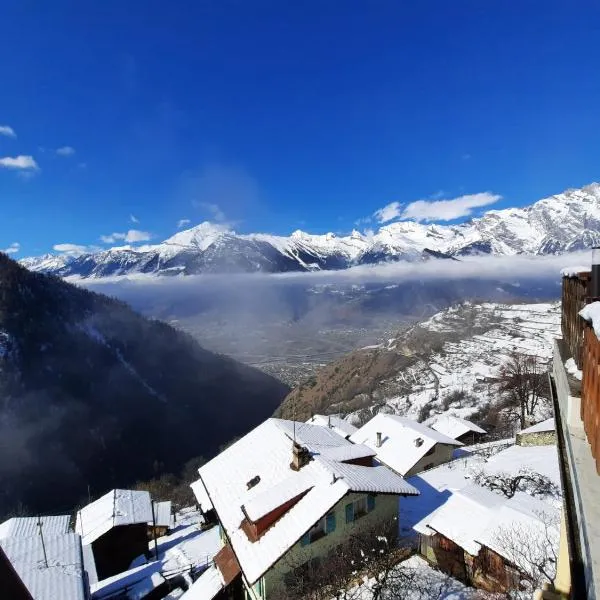 Auberge le Mont-Gelé, hótel í Iserables