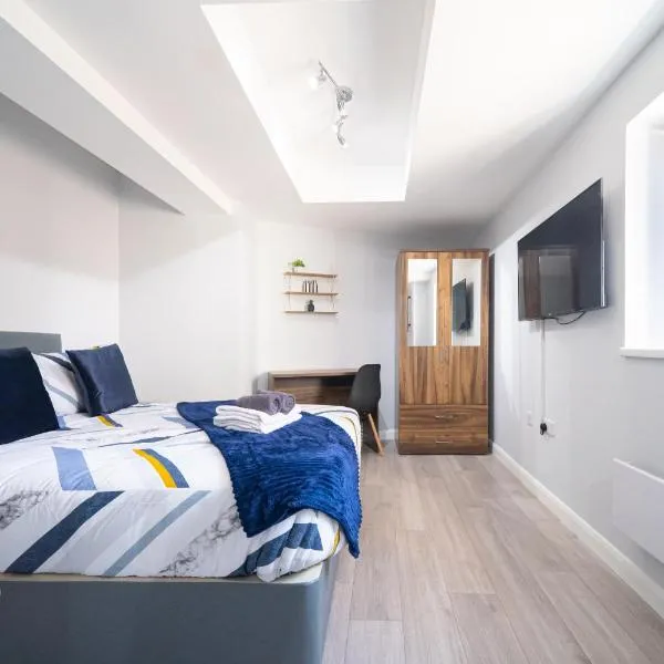 세인트헬렌스에 위치한 호텔 Modern Studios with Ensuite, Separate Kitchen, and Prime Location in St Helen Apt 2