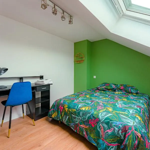 Coeur de ville #H1 - Chambre privée dans logement partagé - Wifi & Netflix - Centre ville & Transports - Machine à laver, hotel in Cholet
