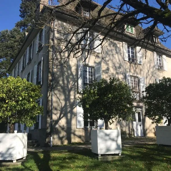 Beau château dans le Cantal au coeur du Pays Vert, hotel in Naucelles