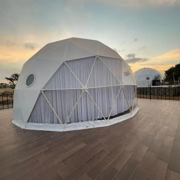 El Gato Glamping con vista al valle, hotel v destinaci Huasca de Ocampo