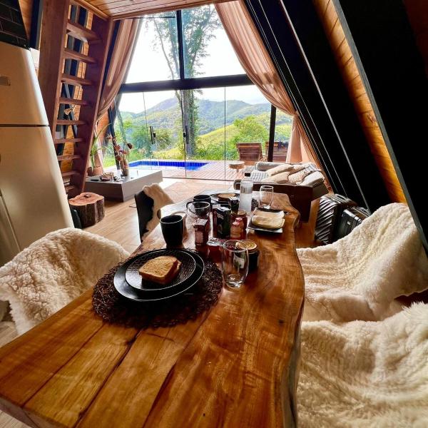 Refúgio dos Alpes cabana - Foto 4