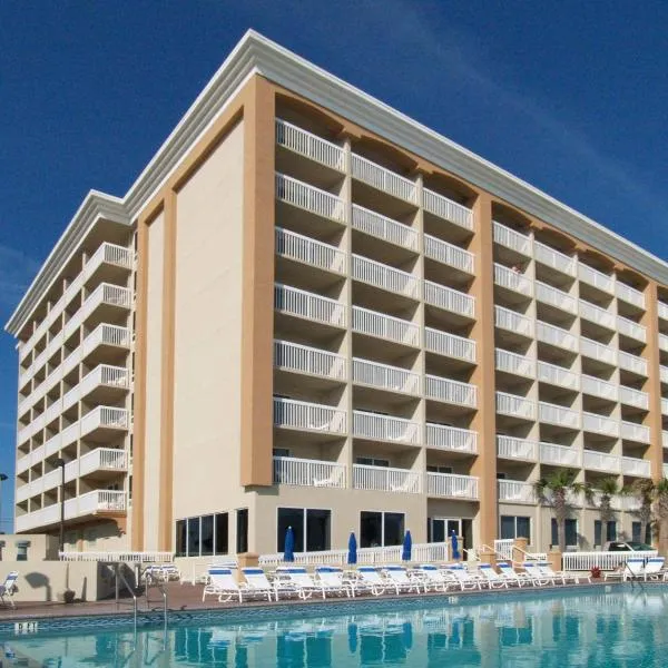 Hampton Inn Daytona Shores-Oceanfront、デイトナビーチのホテル