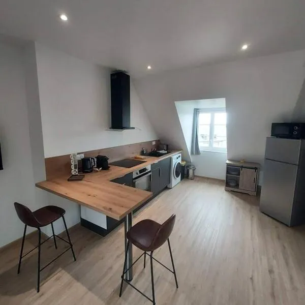 Bel appartement F2 hyper centre refait à neuf, hotel v destinaci Coutances
