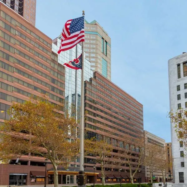 DoubleTree Suites by Hilton Hotel Columbus Downtown, hotell i East Columbus