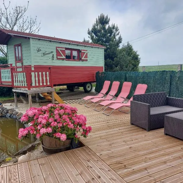 Roulotte La Marmotte, hotel in Poinson-lès-Fays
