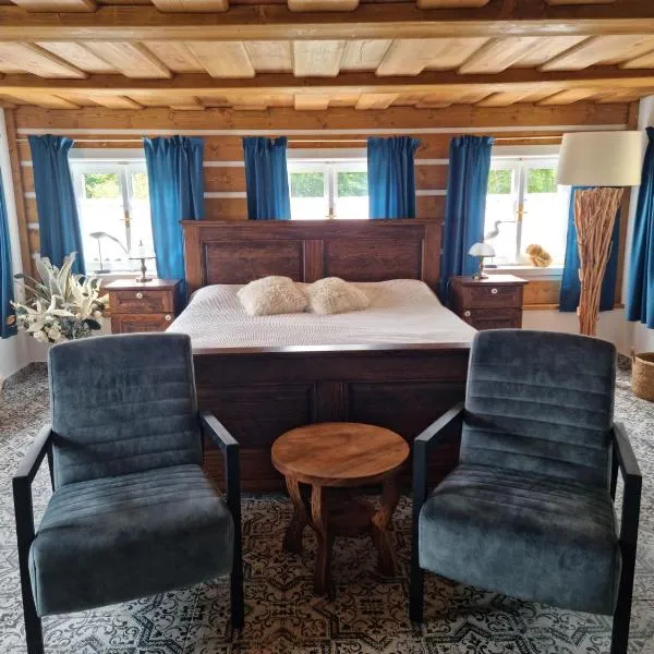 Luxusní apartmán s krbem - Kunratické Švýcarsko – hotel w mieście Kunratice