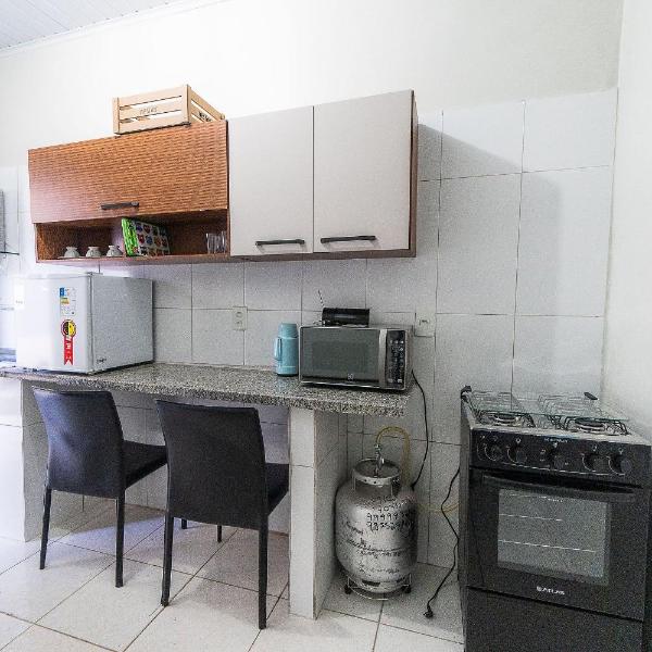 Apartamentos 1Qto, Cozinha Completa, até 4 hospedes Jr Catito
