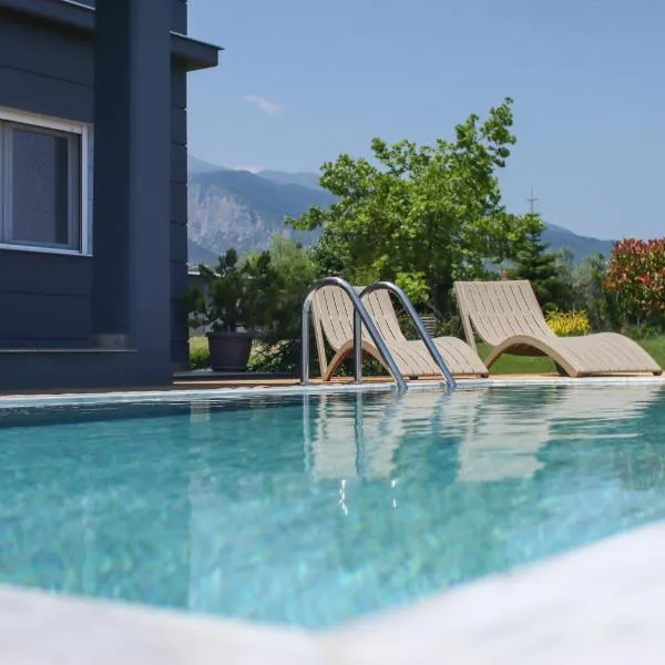 Zeusplace Pool Villa Olympus Riviera, hotel in Litochoro