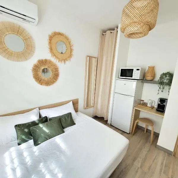 Chambre climatisée lit double dans villa - Proche Centre Tramway, hotel in Montpellier
