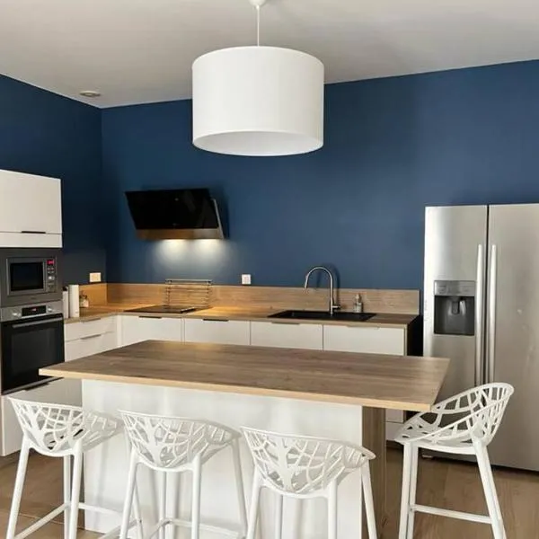 Vigne et mer-Spacieux Appartement Haussmannien-2chambres-Wifi, hotel a Béziers