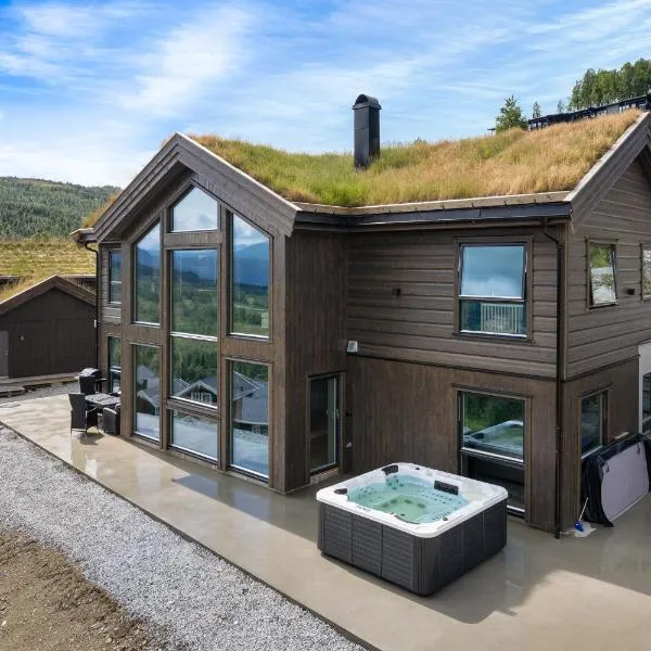 The Panorama Retreat - Rindabotn Cabin, hotel en Sogndal